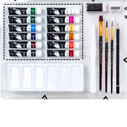 Renaissance Artists' Quality Acrylic Starter Set 20pcs
